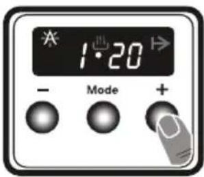 ATLANTIC ATL EBMulti569HA - Einstellen der Zeit für vollautomatischen Betrieb - 2