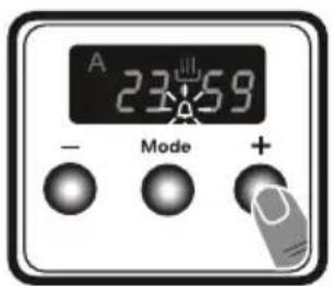 ATLANTIC ATL EBMulti569HA - Einstellen der Alarmzeit - 2