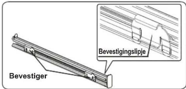 ATLANTIC ATL EBMulti569HA - Draadrek met half uitschuifbare Easyfix halve telescopische rail - 2