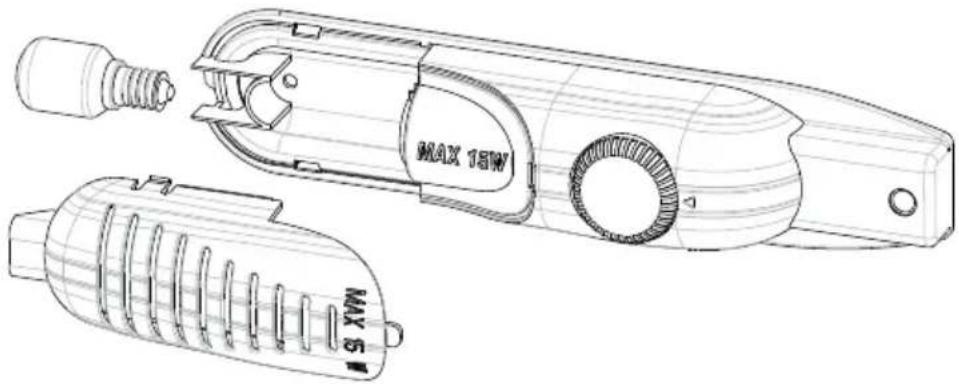 ATLANTIC ATLDTK144SI10A++ - Wechseln der Gluhlampe - 1