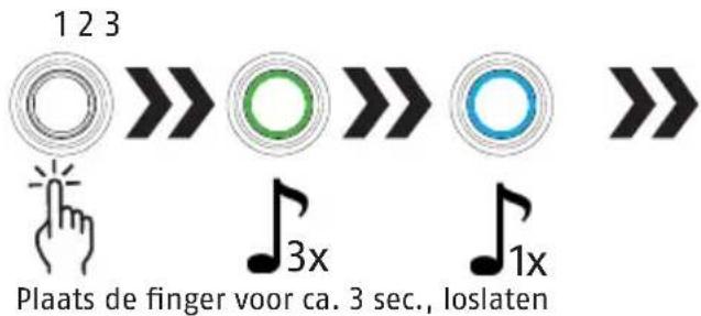 ABUS Touch 57/50 - Eerste vingerafdrukscan - 1