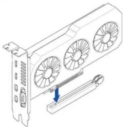 ASUS X870 Max Gaming WIFI7 - Install the graphics card - 1