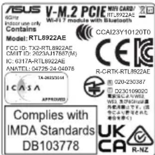 ASUS X870 Max Gaming WIFI7 - Receiver Category 1 - 1