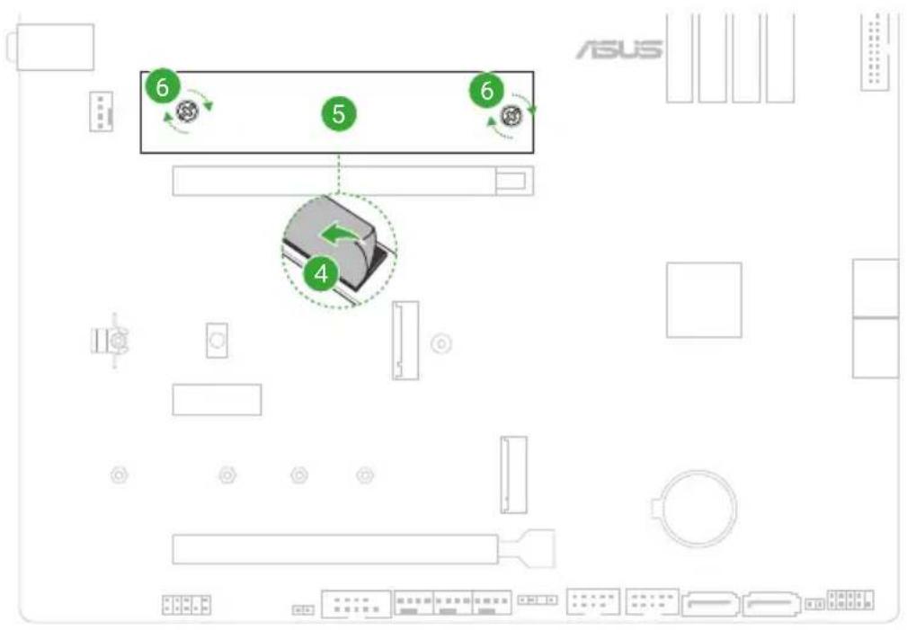 ASUS TUF Gaming B850-E WIFI - Slots M.2 1(Socket3) et M.2 2(Socket3) - 5