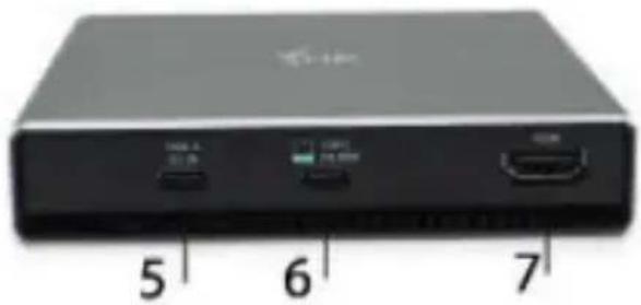 i-TEC C31HDD4KDOCKPD - Achterpaneel: - 1