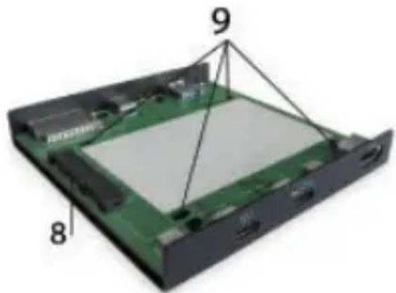 i-TEC C31HDD4KDOCKPD - Vidinis skydas: - 1