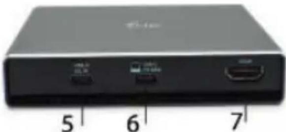 i-TEC C31HDD4KDOCKPD - Rückseite: - 1
