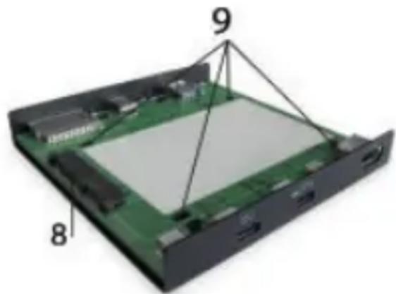 i-TEC C31HDD4KDOCKPD - Pannello interno: - 1