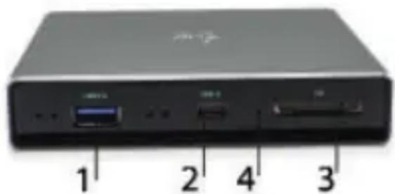 i-TEC C31HDD4KDOCKPD - Priekinis skydas: - 1