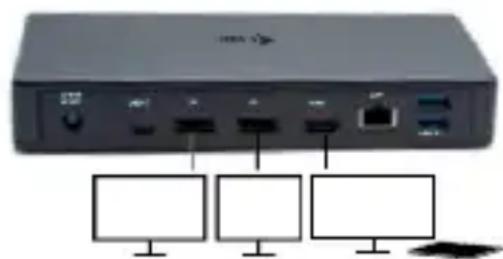 i-TEC C31TRIPLEDOCKPD - ANSCHLUSS VON HDMI / DISPLAYPORT-BILDSCHIRM - 4