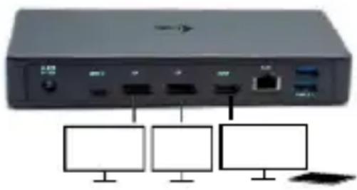 i-TEC C31TRIPLEDOCKPD - PODŁACZANIE MONITORA HDMI/DISPLAYPORT - 4
