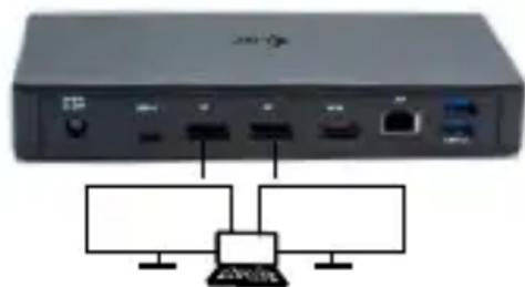 i-TEC C31TRIPLEDOCKPD - COLLEGAMENTO DEL MONITOR TRAMITE LA PORTA HDMI - 3