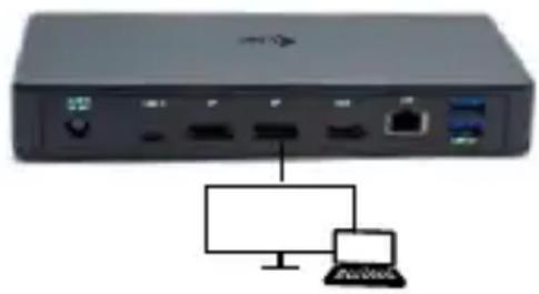 i-TEC C31TRIPLEDOCKPD - PRIPOJENÍ HDMI / DISPLAY PORT MONITORU - 2