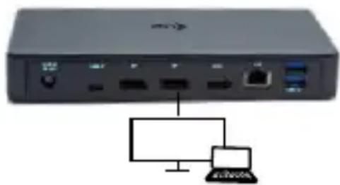 i-TEC C31TRIPLEDOCKPD - ANSCHLUSS VON HDMI / DISPLAYPORT-BILDSCHIRM - 2