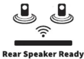 SHARP HT-SBW55121 - Rear Speaker Ready - 1