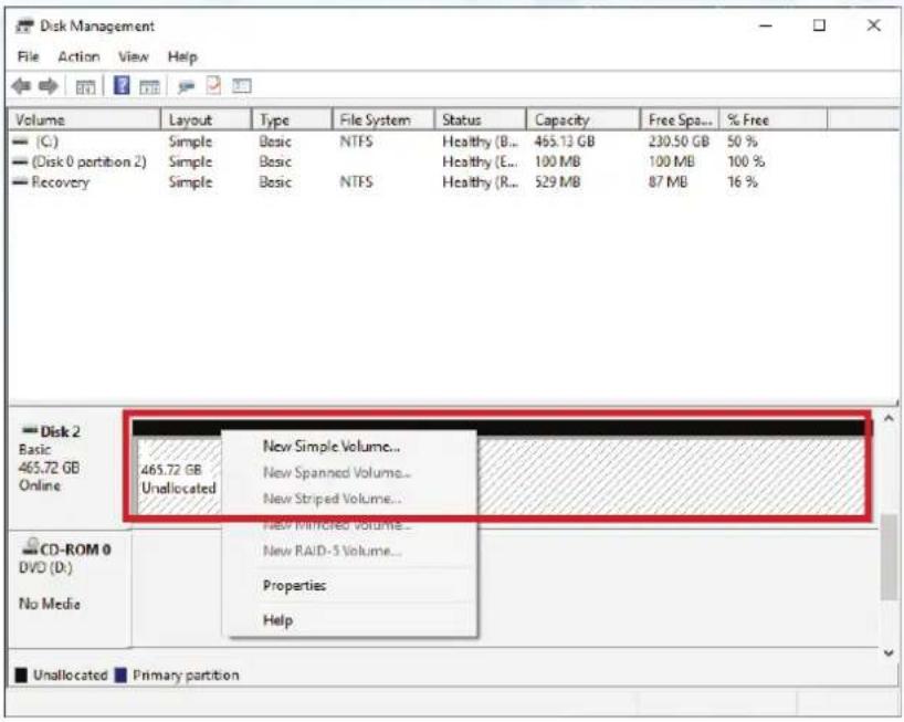 iStorage diskAshur M² - Iniciar y formatear el disco Ashur M² para Windows - 2