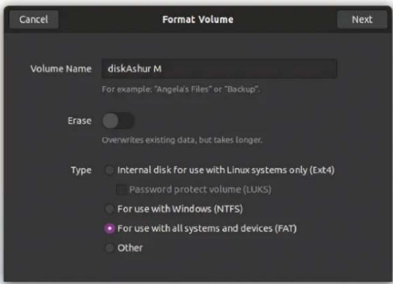 iStorage diskAshur M² - Initialisieren und Formatieren des diskAshur M²für Linux - 3