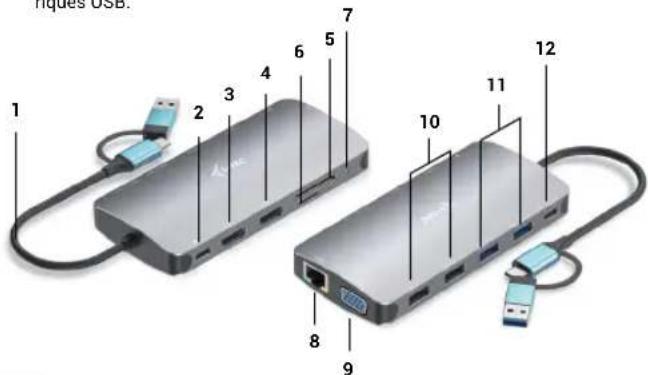 i-TEC C31NANODOCKPD - DESCRIPTION STATION D'AMARRAGE - 1