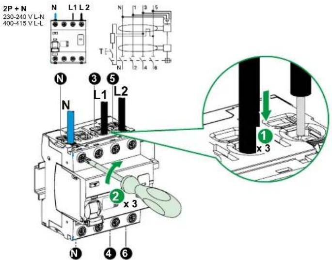 SCHNEIDER A9Z61263 - Elektrische aansluiting - 5