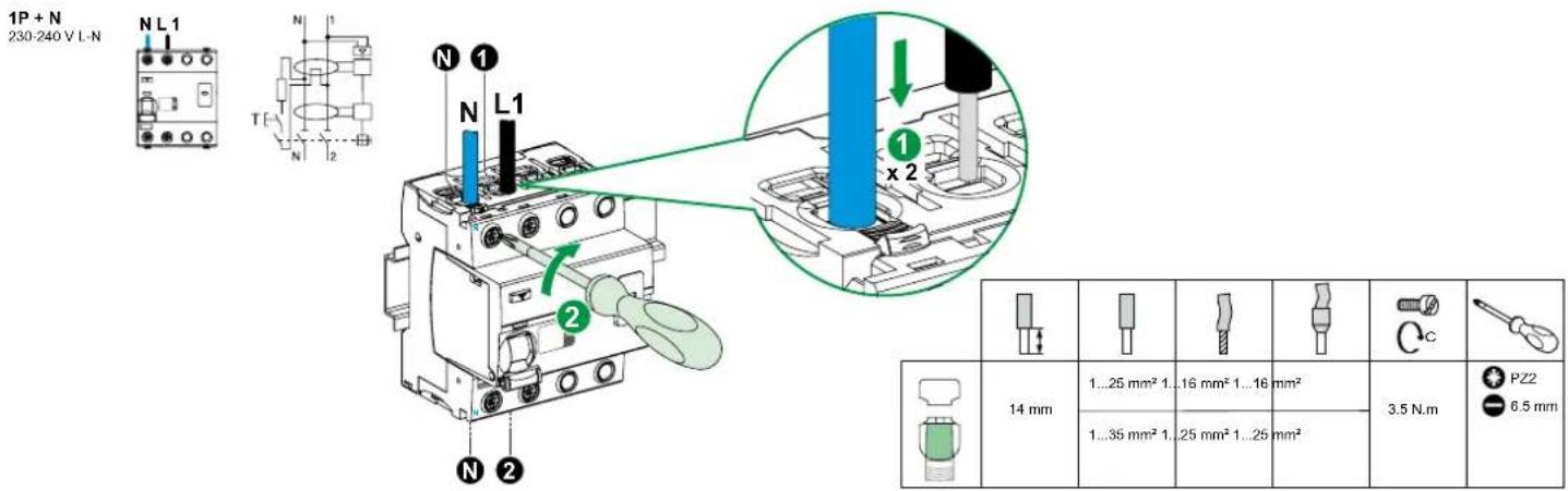 SCHNEIDER A9Z61263 - RISIKO FOR ELEKTRISK ST∅D, EKSPLOSION ELLER LYSBUE - 2