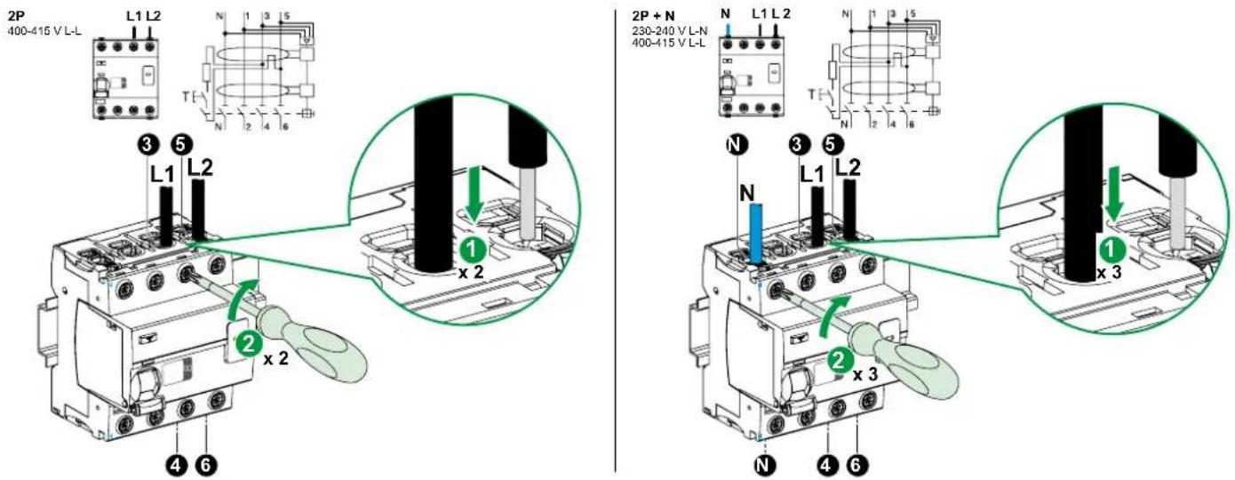 SCHNEIDER A9Z61263 - RIESGO DE DESCARGA ELÉCTRICA, EXPLOSIÓN O ARCO ELÉCTRICO - 4