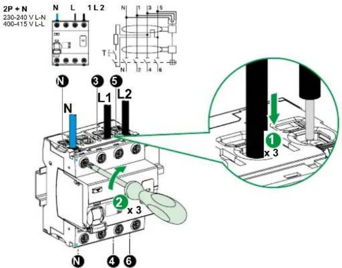 SCHNEIDER A9Z61263 - Electrical wiring - 5