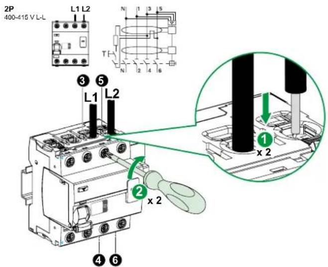 SCHNEIDER A9Z61263 - 可能有触电、爆炸或者电弧灼伤的危险 - 5