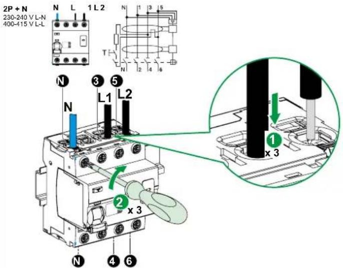 SCHNEIDER A9Z61263 - 可能有触电、爆炸或者电弧灼伤的危险 - 6