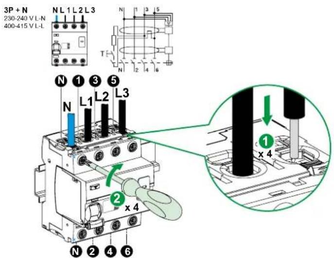 SCHNEIDER A9Z61263 - Elektrische aansluiting - 3