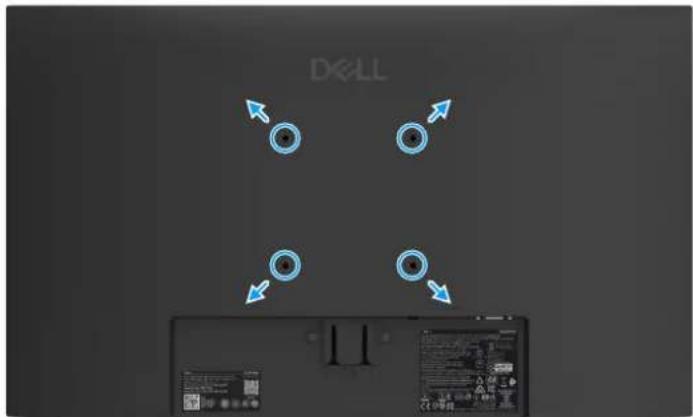 DELL SE2425HM - Montage mural VESA (optionnel) - 1