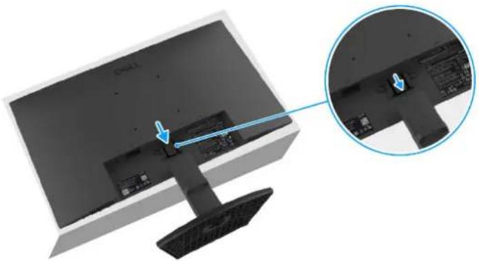 DELL SE2425HM - Pour retirer le support : - 3