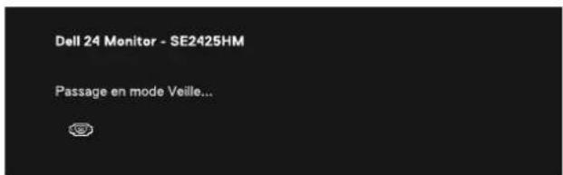 DELL SE2425HM - Messages d'avertissement OSD - 4