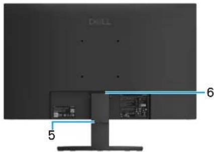 DELL SE2425HM - Identification des pièces et des commandes - 3