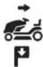 HUSQVARNA TC 215T - Symbole auf dem Gerät - 14