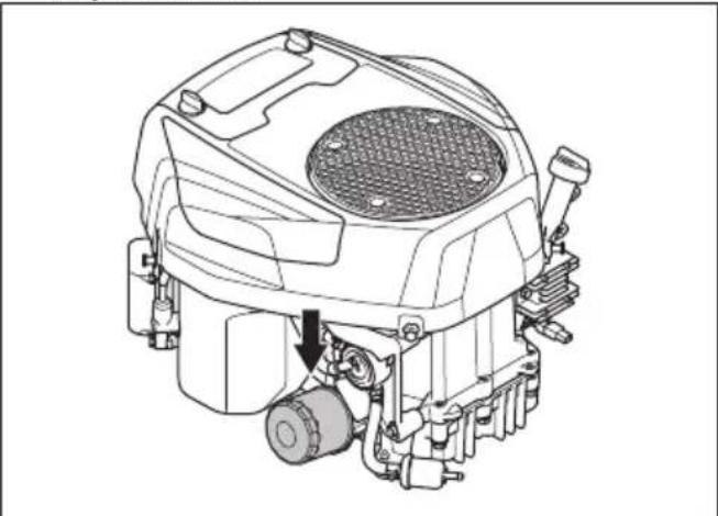 HUSQVARNA TC 215T - Za zamenjavo oljnega filtra - 2