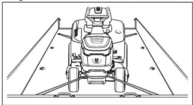 HUSQVARNA TC 215T - So sichern Sie des Geräts für den Transport - 6