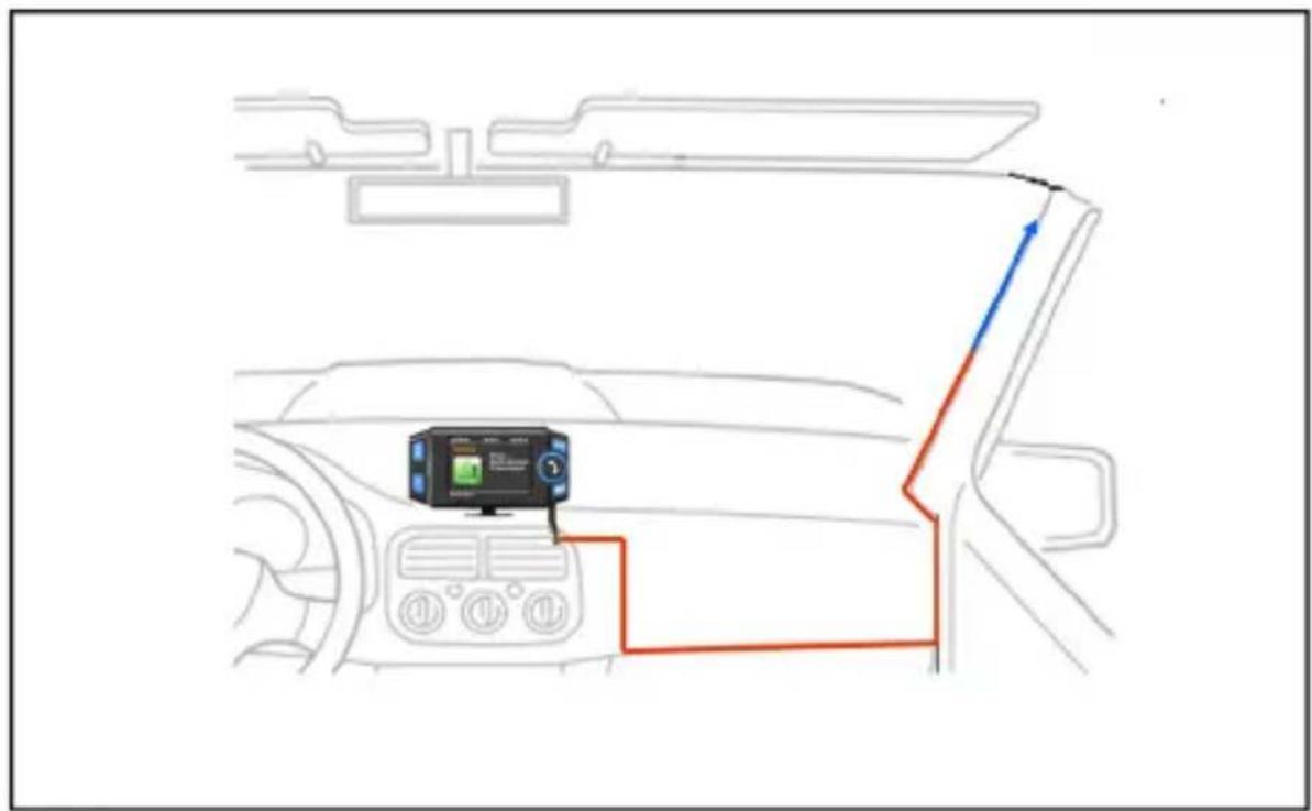 ALBRECHT DR 55 - Installation de l'antenne DAB+ - 1