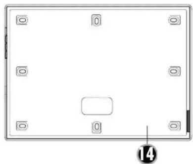 m-e ADB-40 - 7" INNENSTATION · INDOOR STATION · BOTTIER INTIEREUR · BINNENSTATION - 4