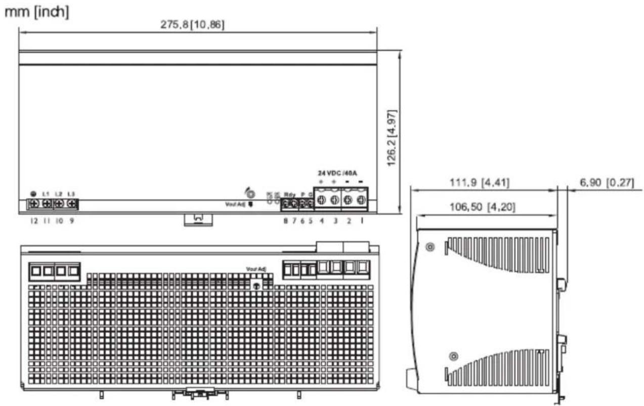TDK-Lambda DPP960-48-3 - Power ready signal (Rdy) 24V model only. - 1
