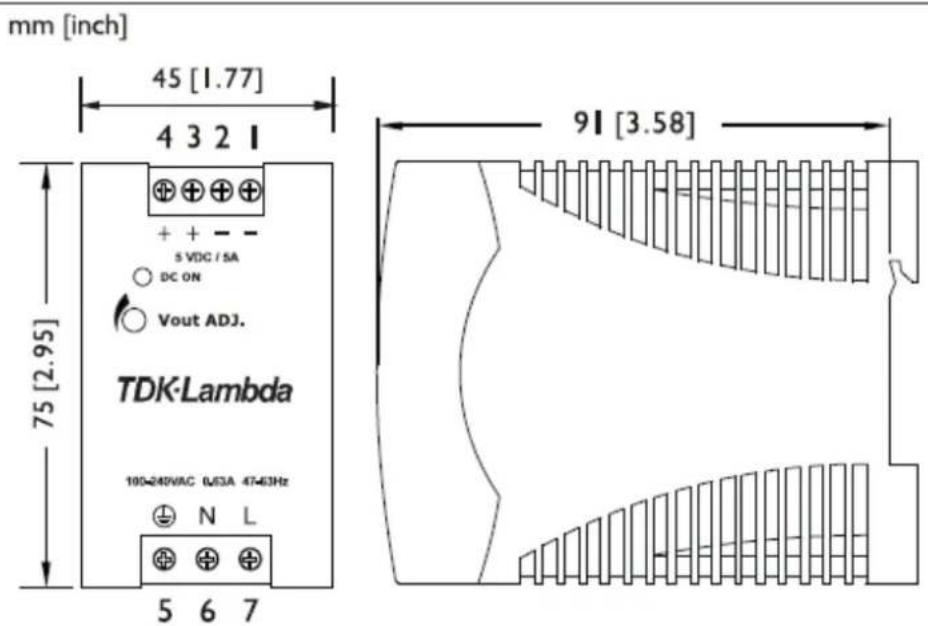 TDK-Lambda DPP30-24 - Cooling for unit - 6