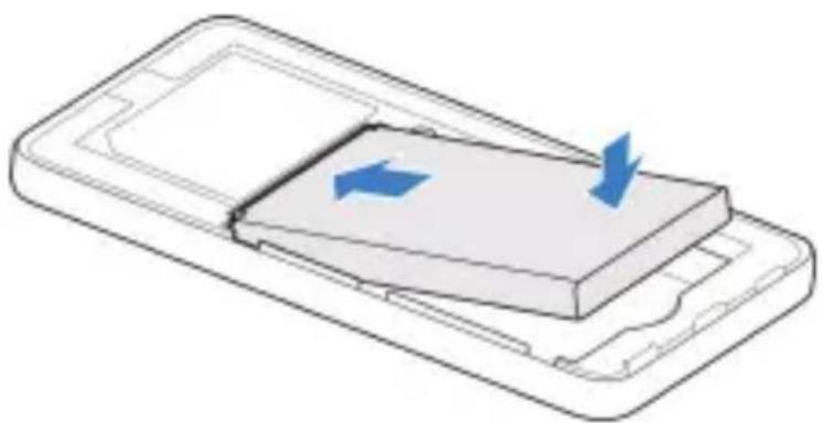 ZTE U30 Air - Inserimento della scheda nano-SIM e della batteria - 3