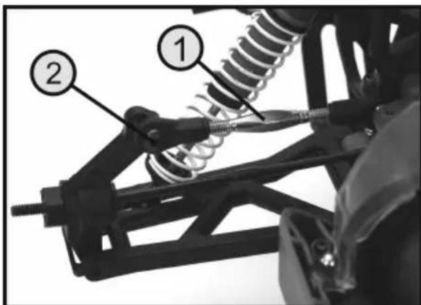 Reely New1 - a) Configuring the camber - 2