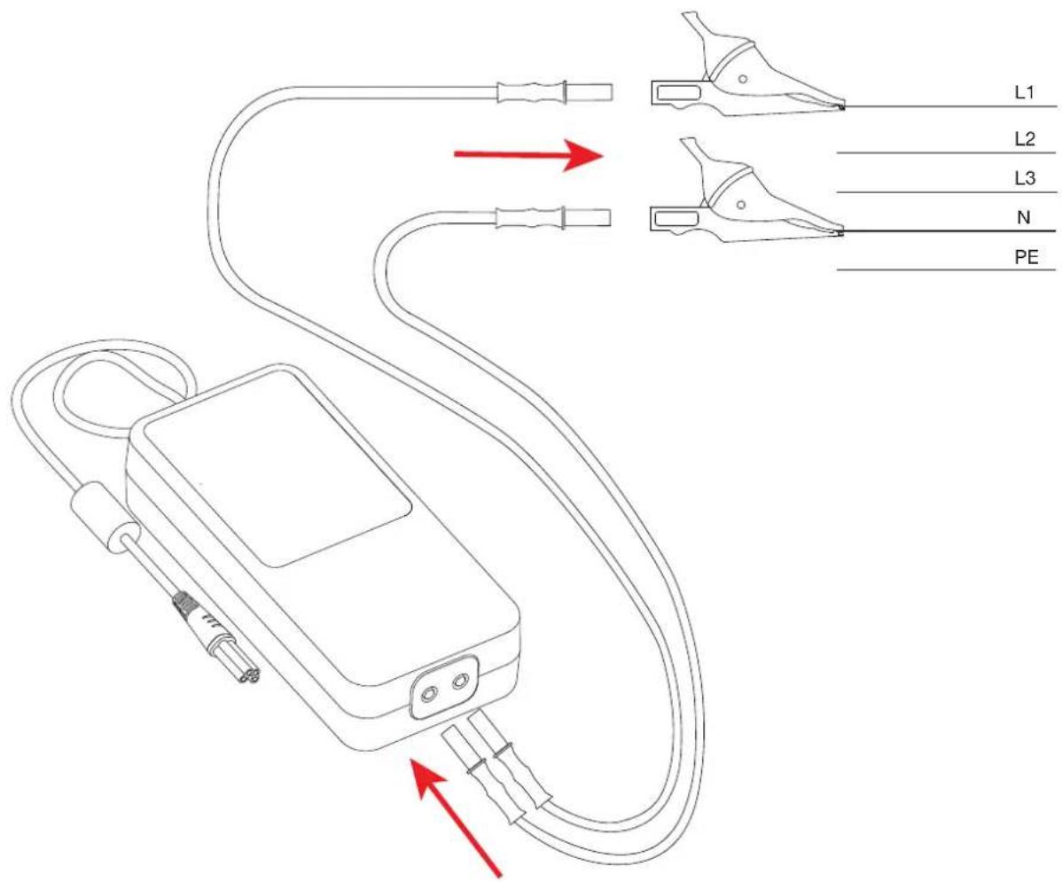 CHAUVIN ARNOUX PA32ER - SUPPLY FROM THE MEASUREMENT - 1
