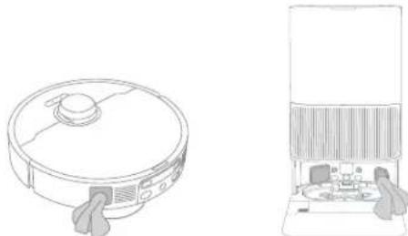 DREAME L40S Pro Ultra - Openingen voor automatisch ledigen - 1
