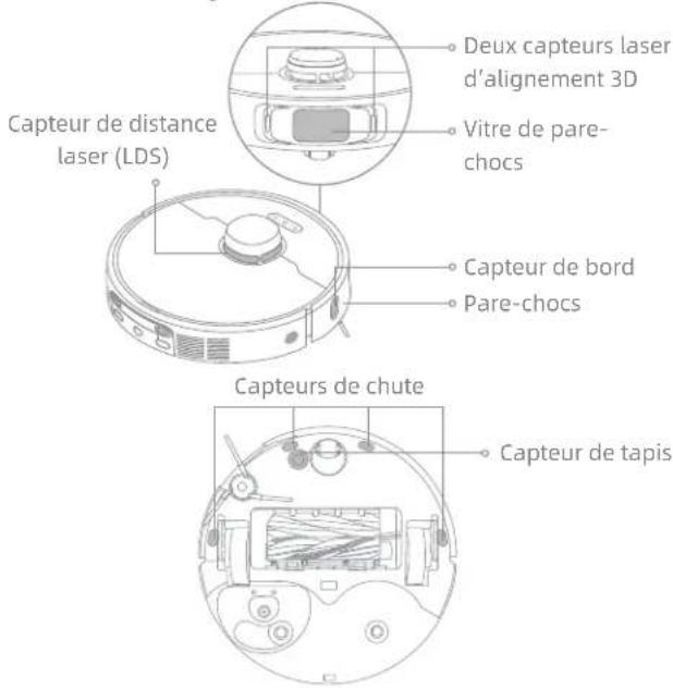 DREAME L40S Pro Ultra - Capteurs de robot - 1