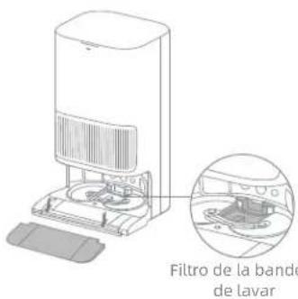 DREAME L40S Pro Ultra - Instalar la placa de extensión de rampa - 1