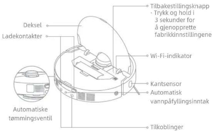 DREAME L40S Pro Ultra - Robot og sensorer - 2