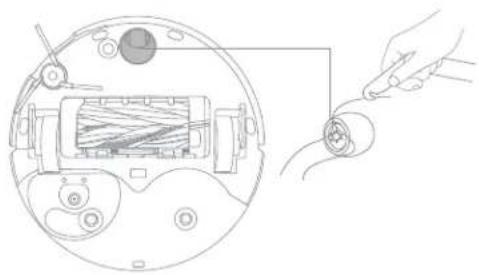 DREAME L40S Pro Ultra - Rueda omnidireccional - 1