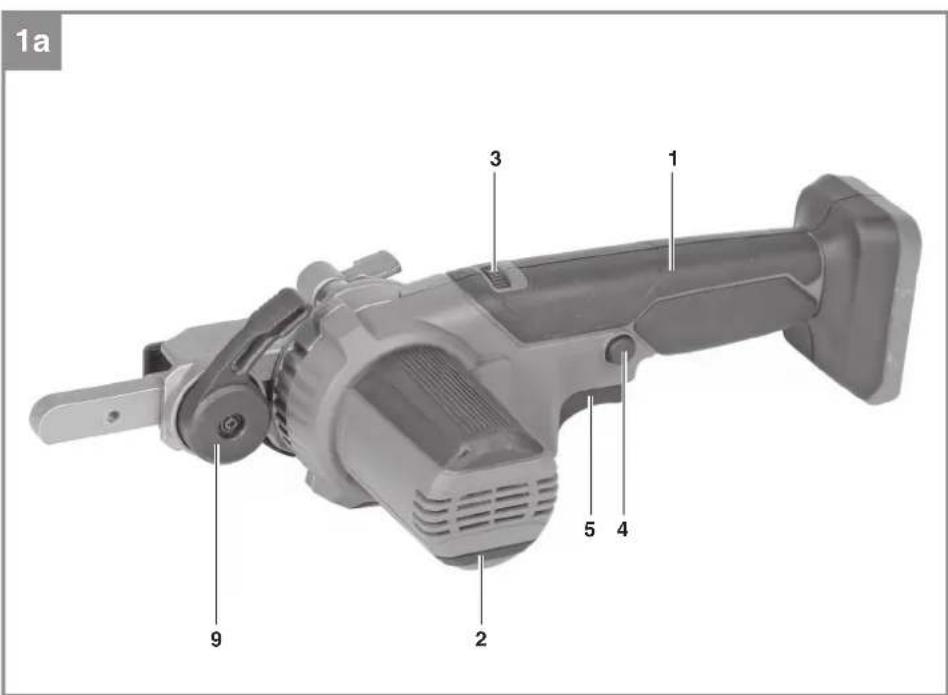 EINHELL TE-BF 18 Li-Solo - 1