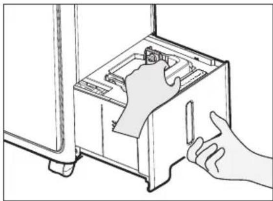 FRIGIDAIRE FHDP5033W1 - Enlever l'eau recueillie - 2